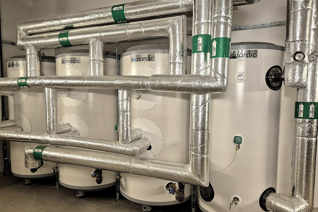 Sinus 25X, batterilager, omriktare reservkraft